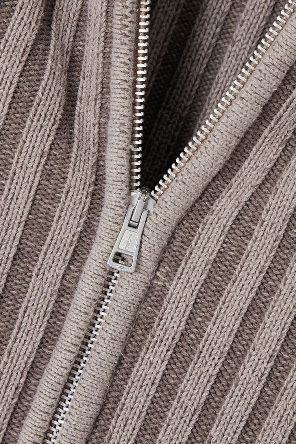 OUR LEGACY Ribbed cotton and cashmere-blend cardigan