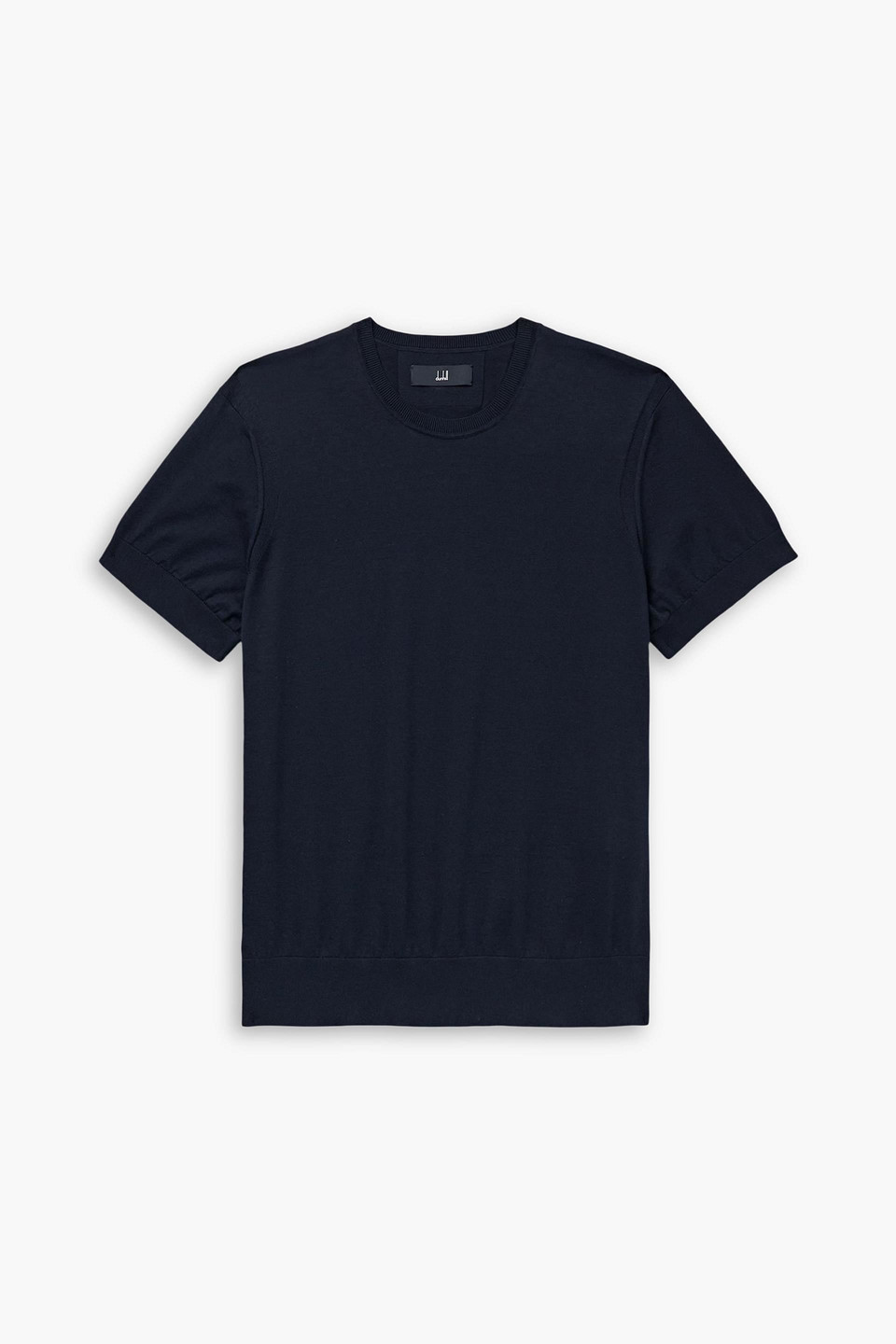 Dunhill Sea Island Slim-fit Cotton-jersey T-shirt In Blue