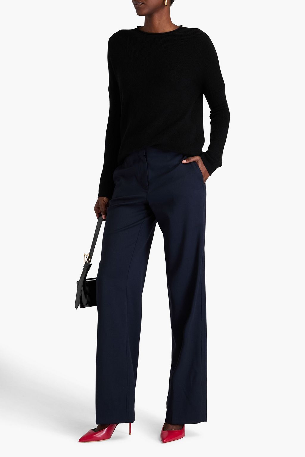 GIORGIO ARMANI كنزة رياضية من الكشمير