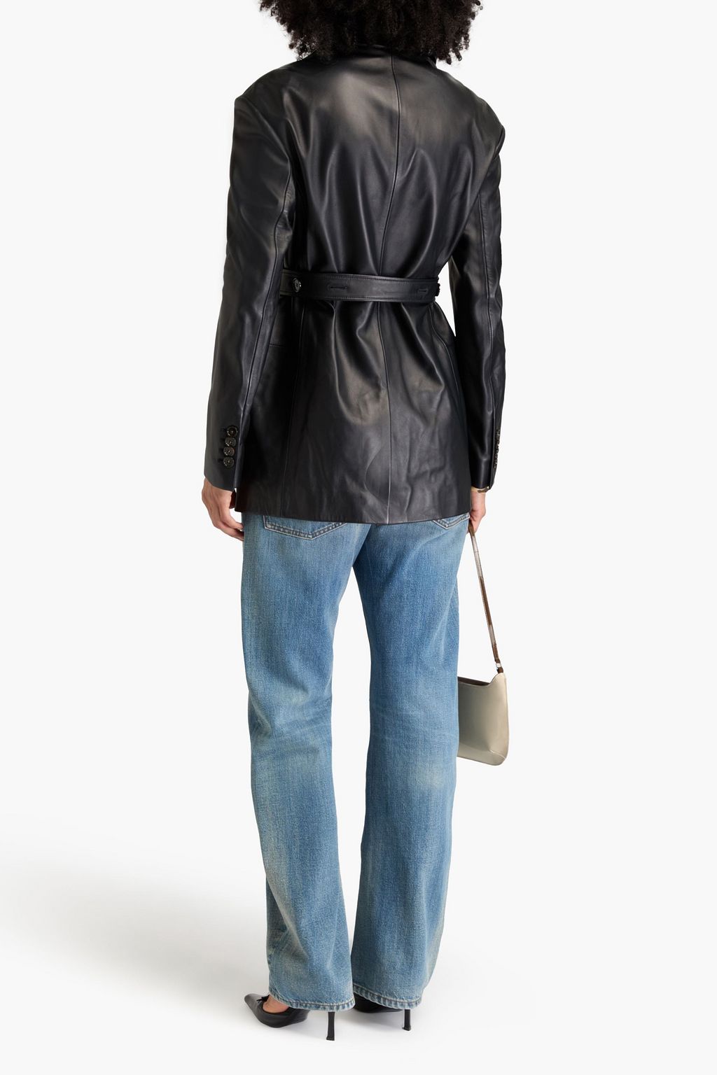 ACNE STUDIOS Leather blazer