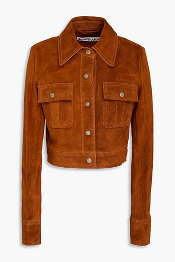 Acne studios leather jacket womens 2025