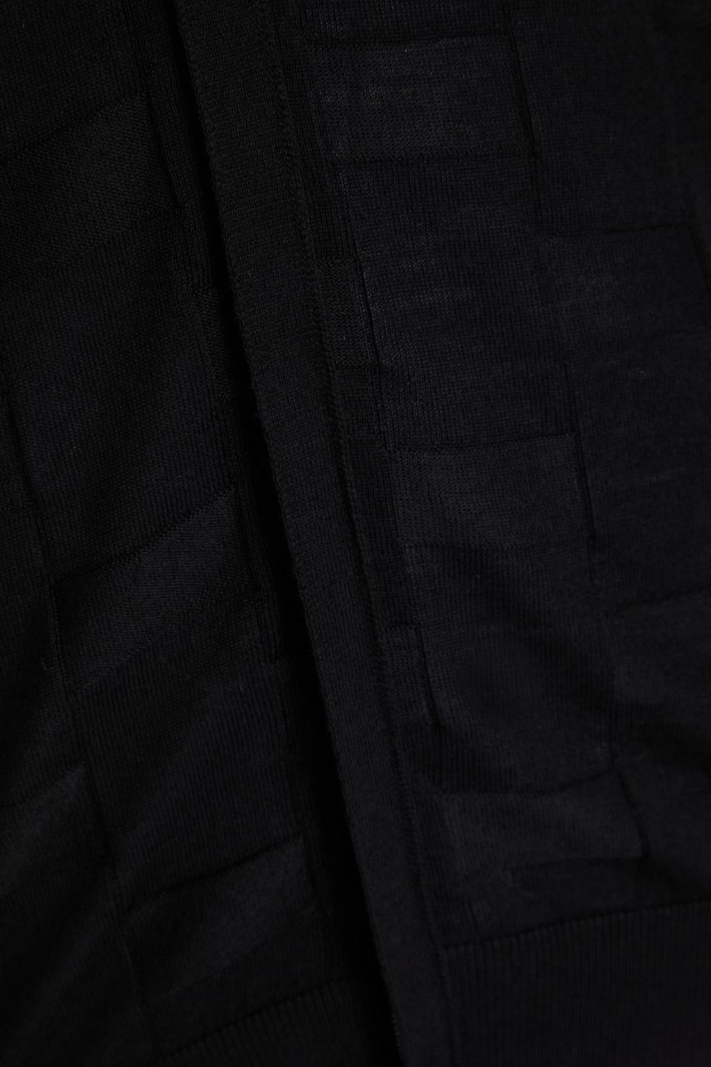 EMPORIO ARMANI كارديغان من الصوف بحبكة الجاكار