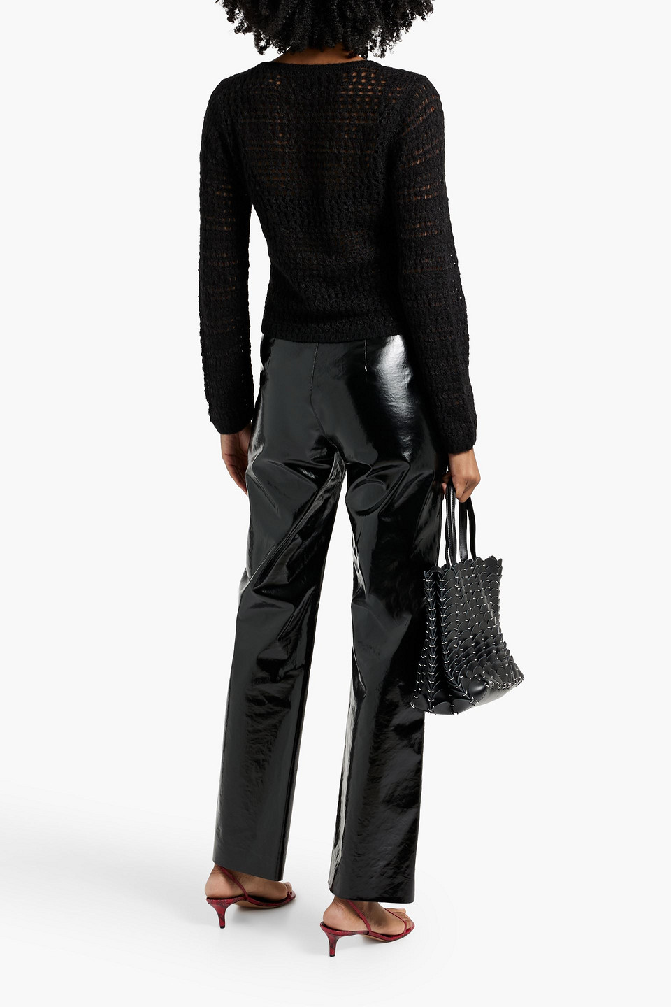 NAADAM OPEN-KNIT ALPACA-BLEND SWEATER