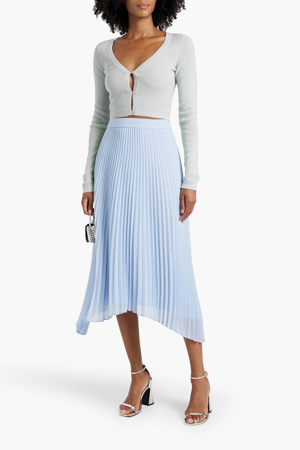 NAADAM Cropped cashmere cardigan