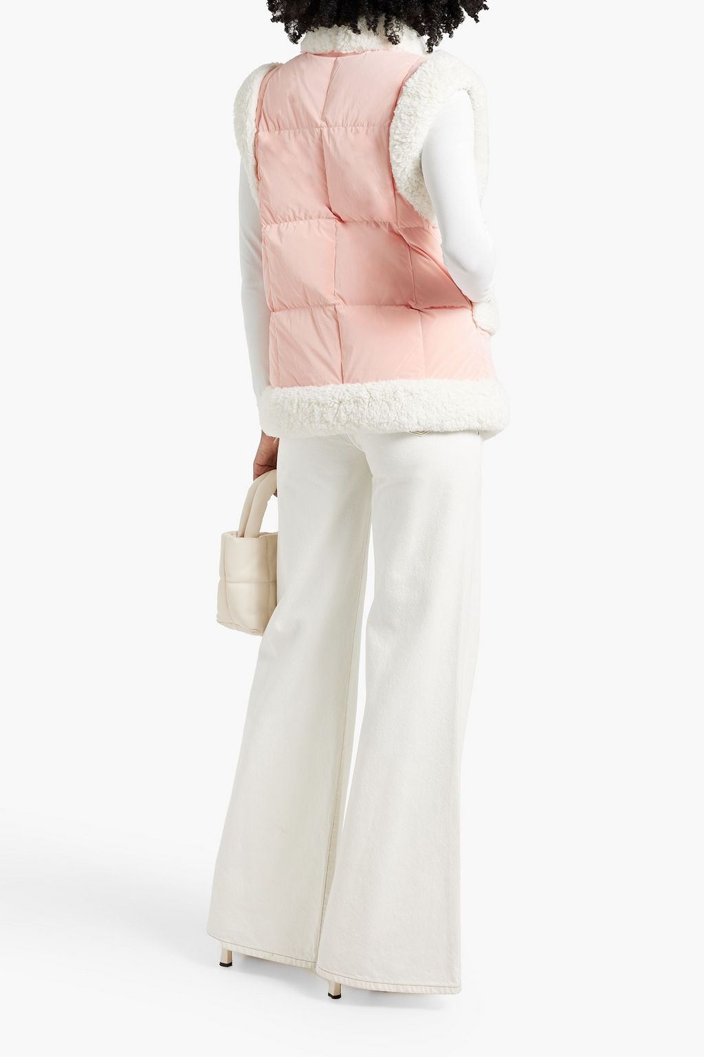 IENKI IENKI Keptar faux shearling-trimmed shell vest
