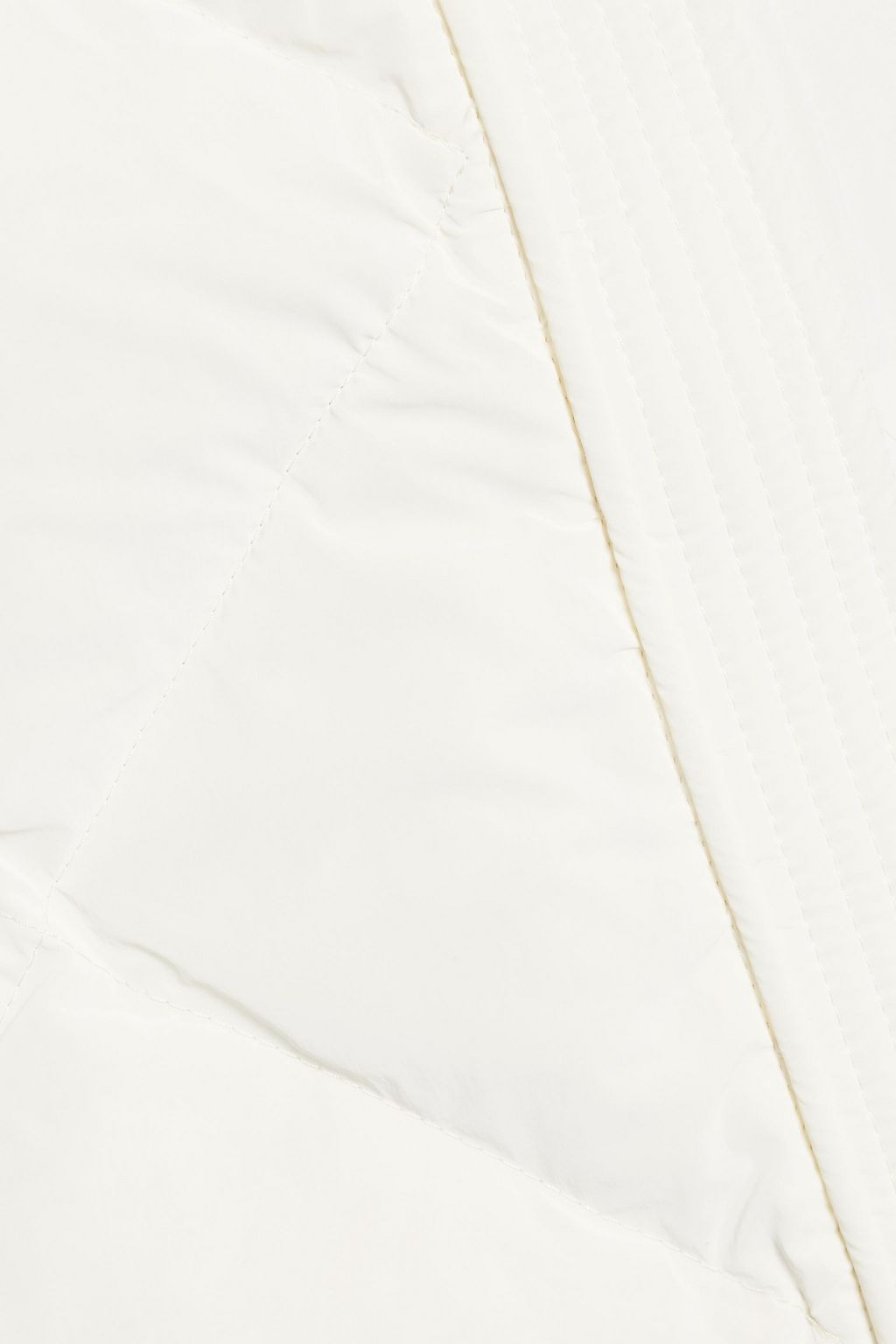 IENKI IENKI Quilted shell hooded coat