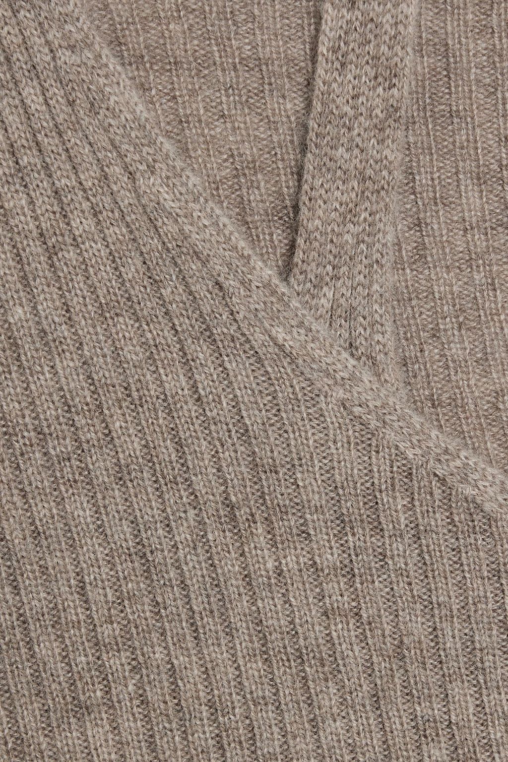 NAADAM Layered wool and cashmere-blend cardigan