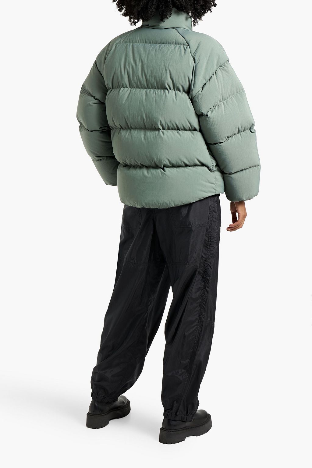 Y-3 Quilted shell down jacket