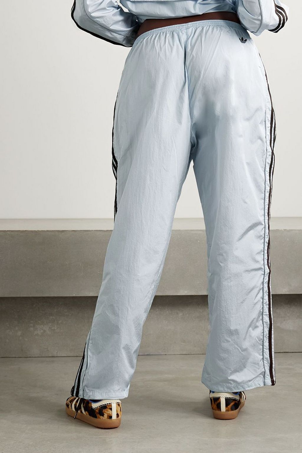 ADIDAS ORIGINALS BY WALES BONNER Embroidered shell track pants