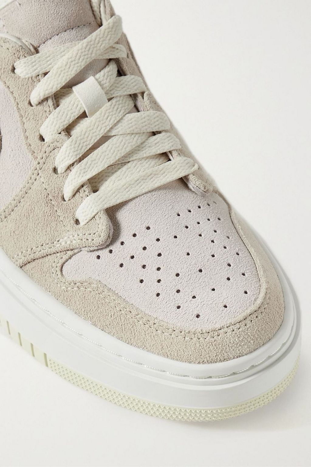 NIKE Air Jordan 1 Elevate Low two-tone suede sneakers