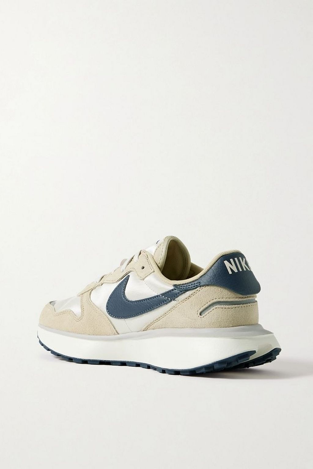 NIKE Phoenix Waffle suede and leather-trimmed canvas sneakers