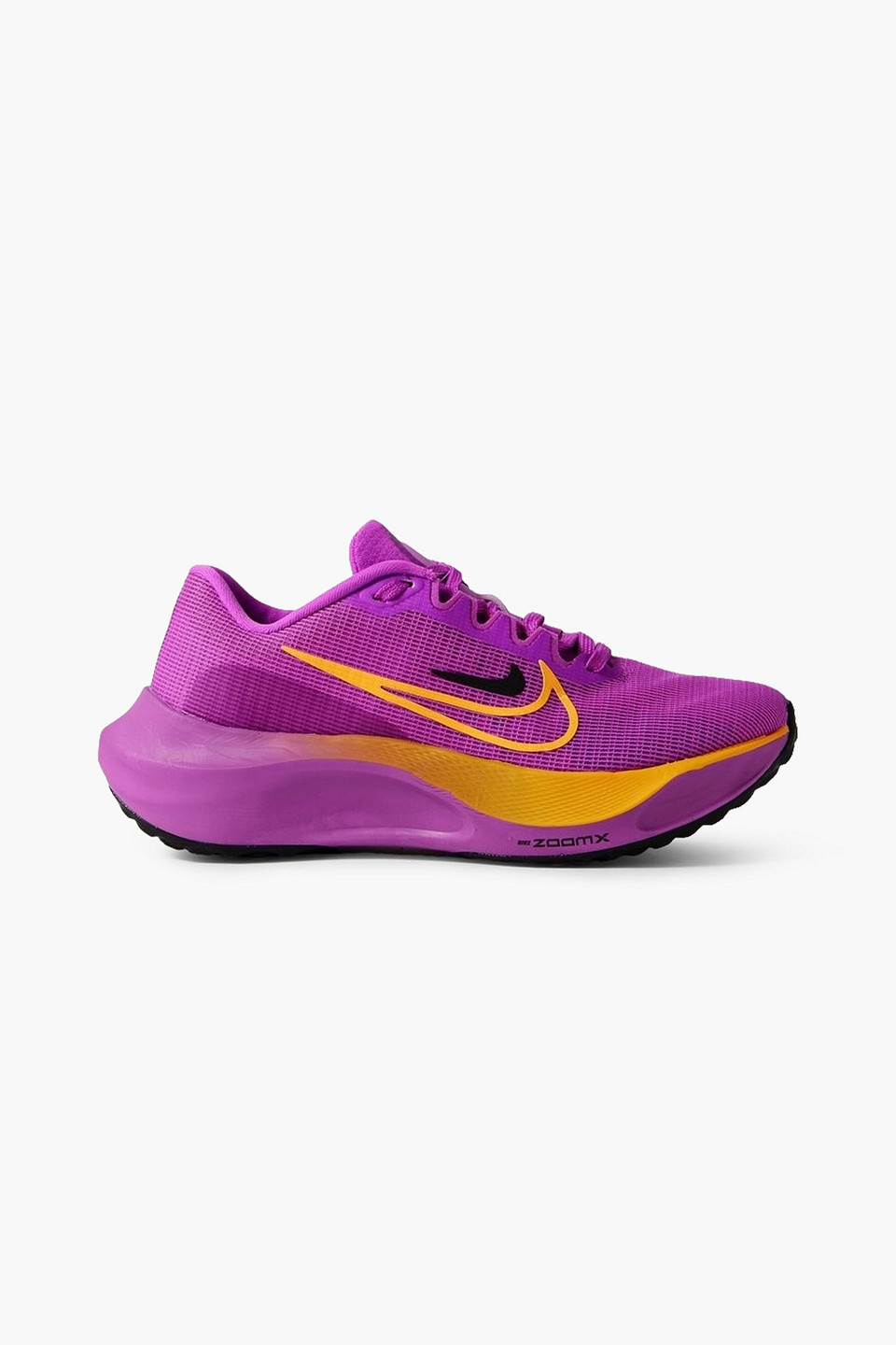Nike Zoom Fly 5 Rubber-trimmed Mesh Sneakers In Violet