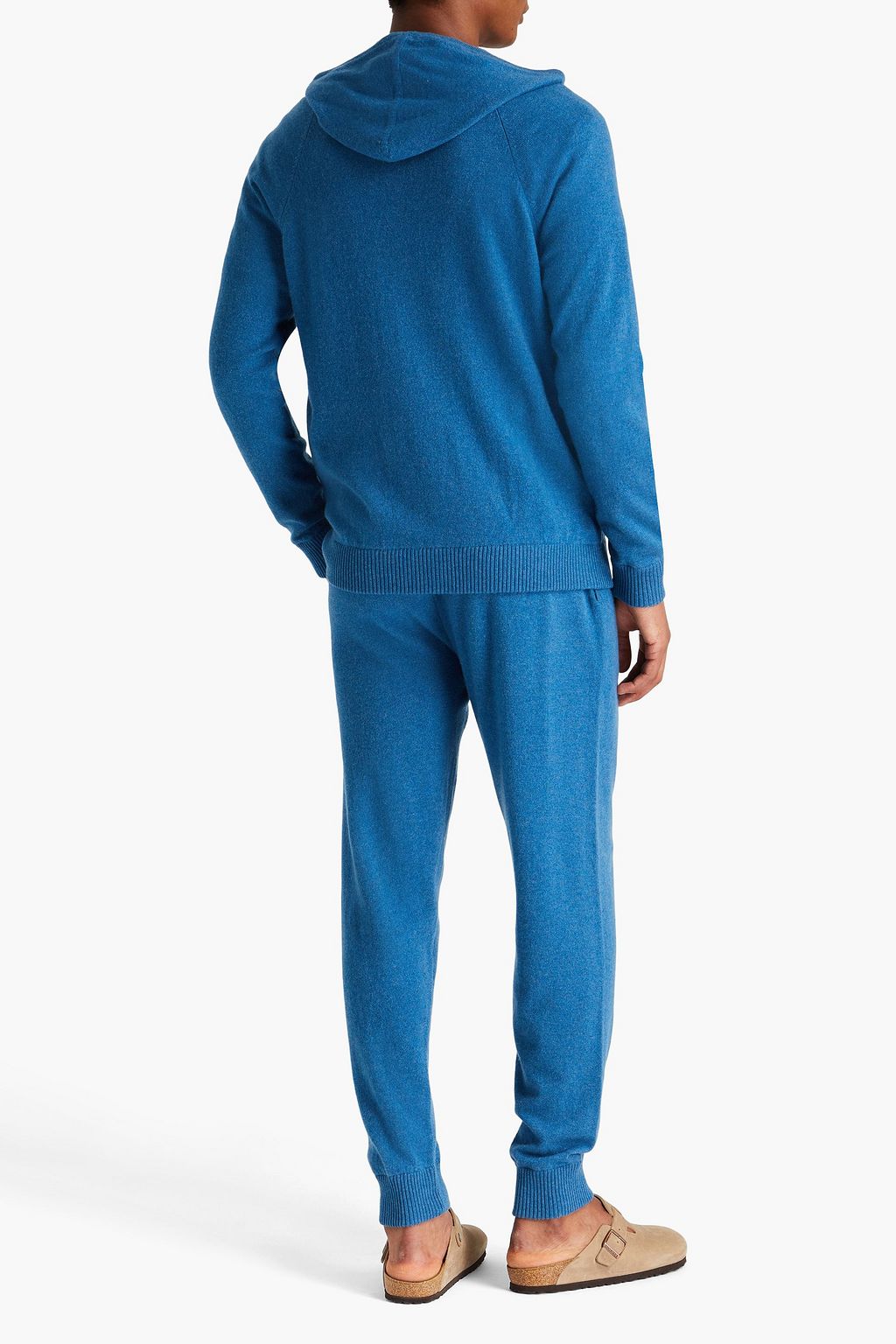 DEREK ROSE Cashmere zip-up hoodie