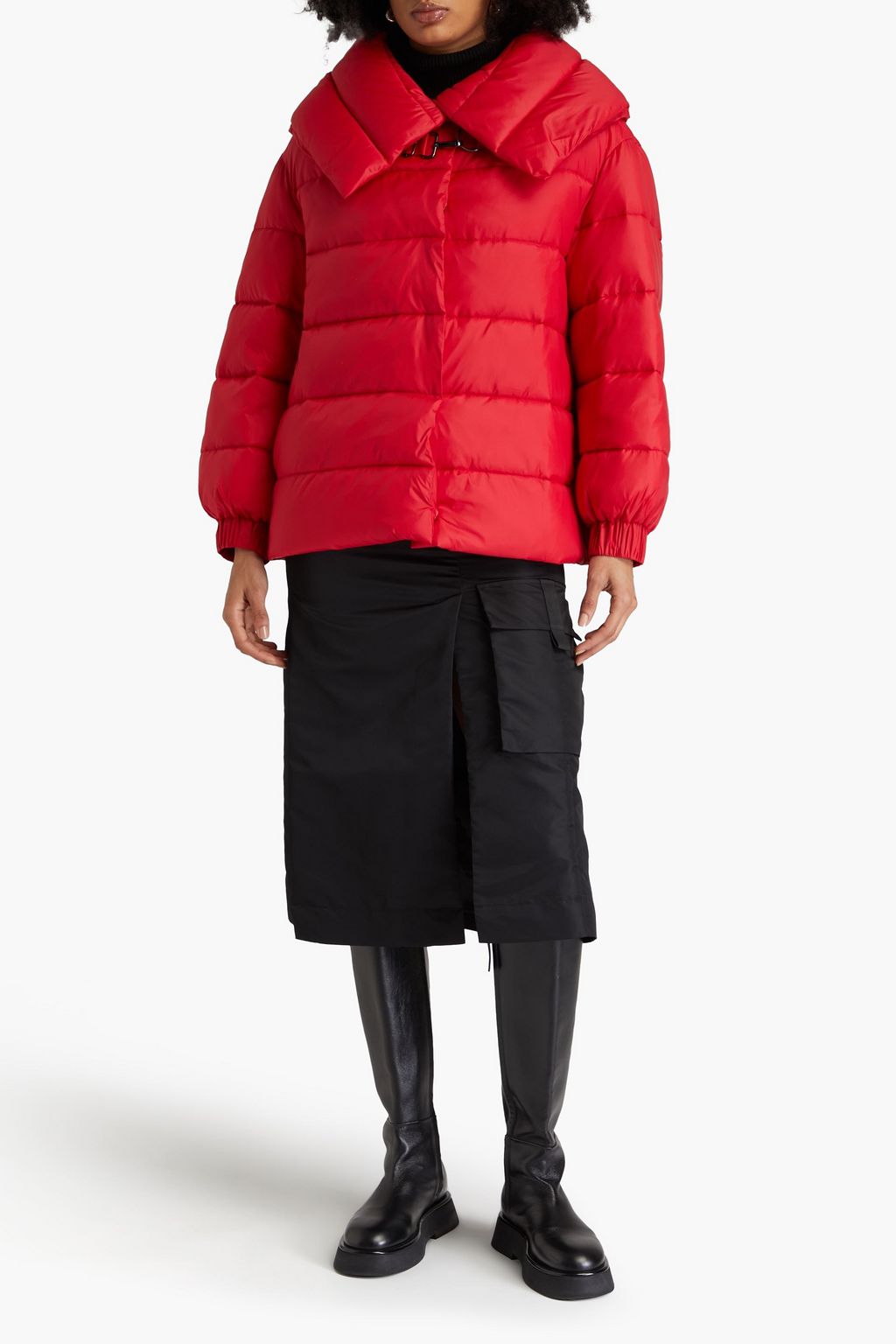 EMPORIO ARMANI Quilted shell jacket