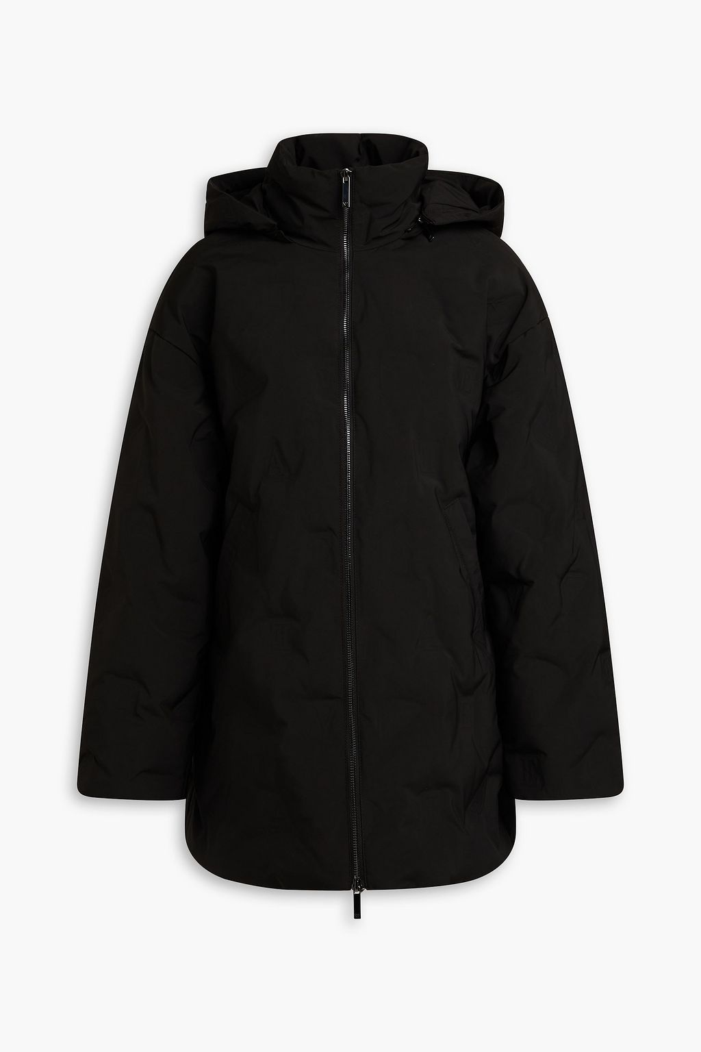 EMPORIO ARMANI Shell hooded jacket THE OUTNET