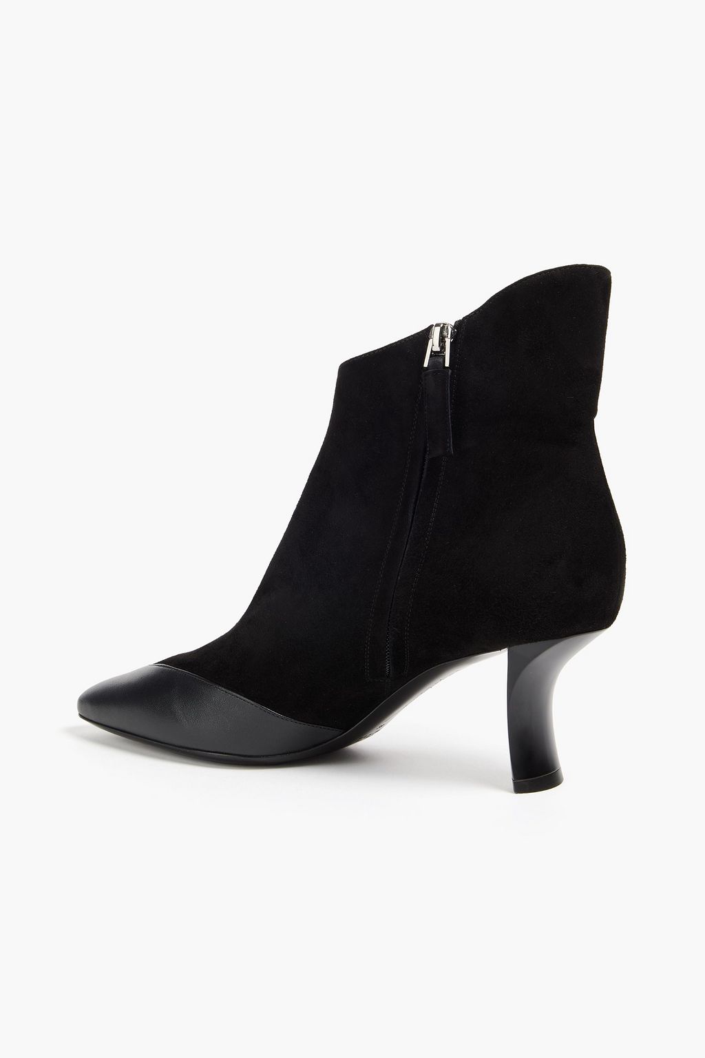 GIORGIO ARMANI Ankle Boots aus Veloursleder und Leder
