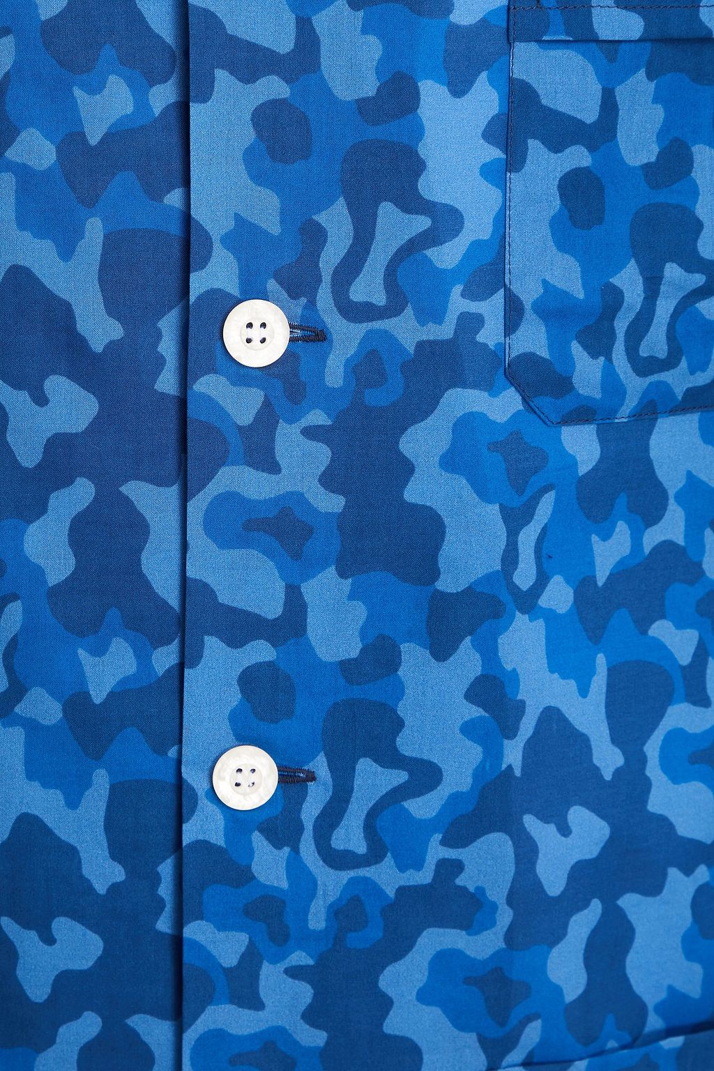 DEREK ROSE Camouflage-print cotton pajama set