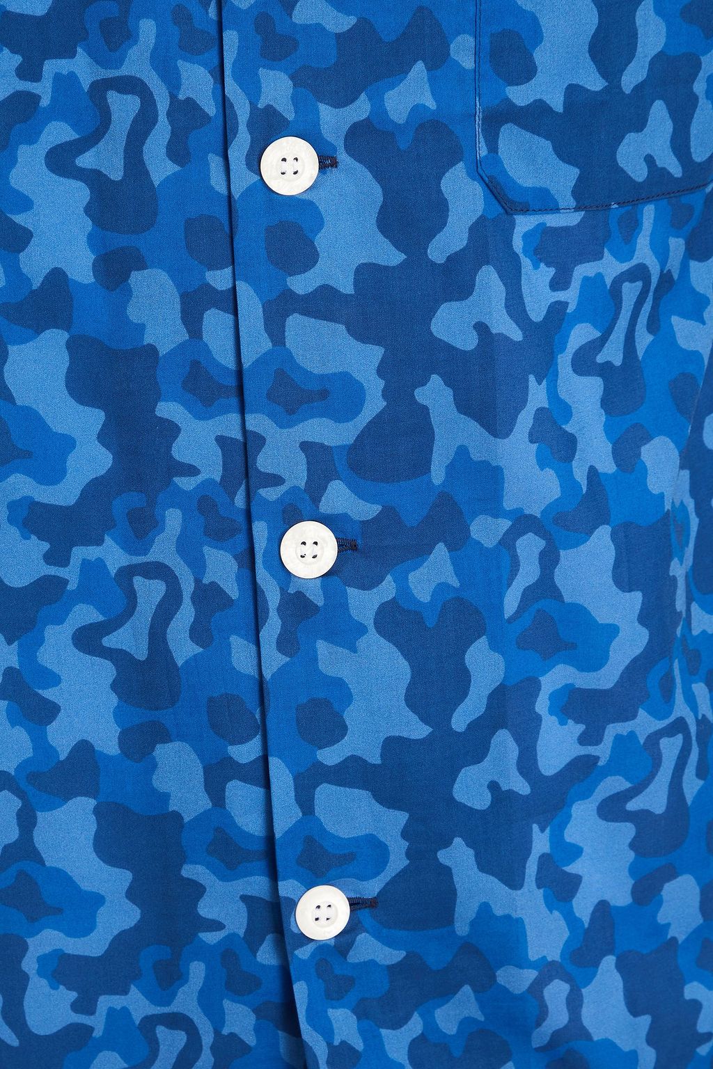 DEREK ROSE Camouflage-print cotton pajama set