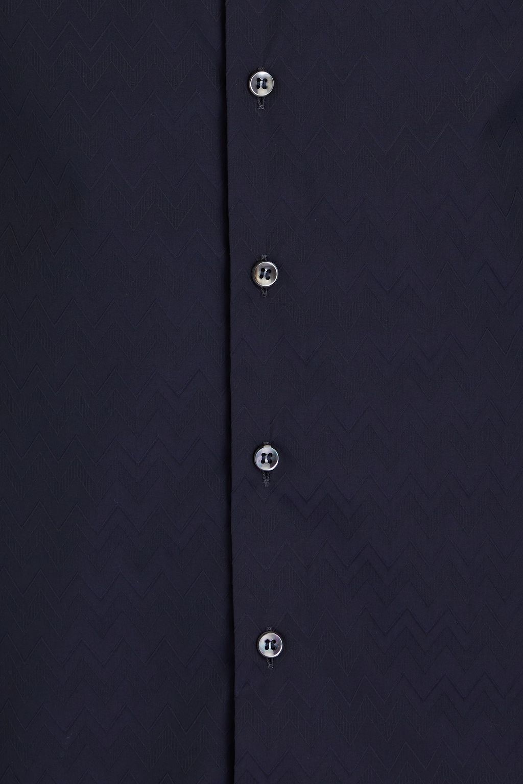 GIORGIO ARMANI Cotton-jacquard shirt