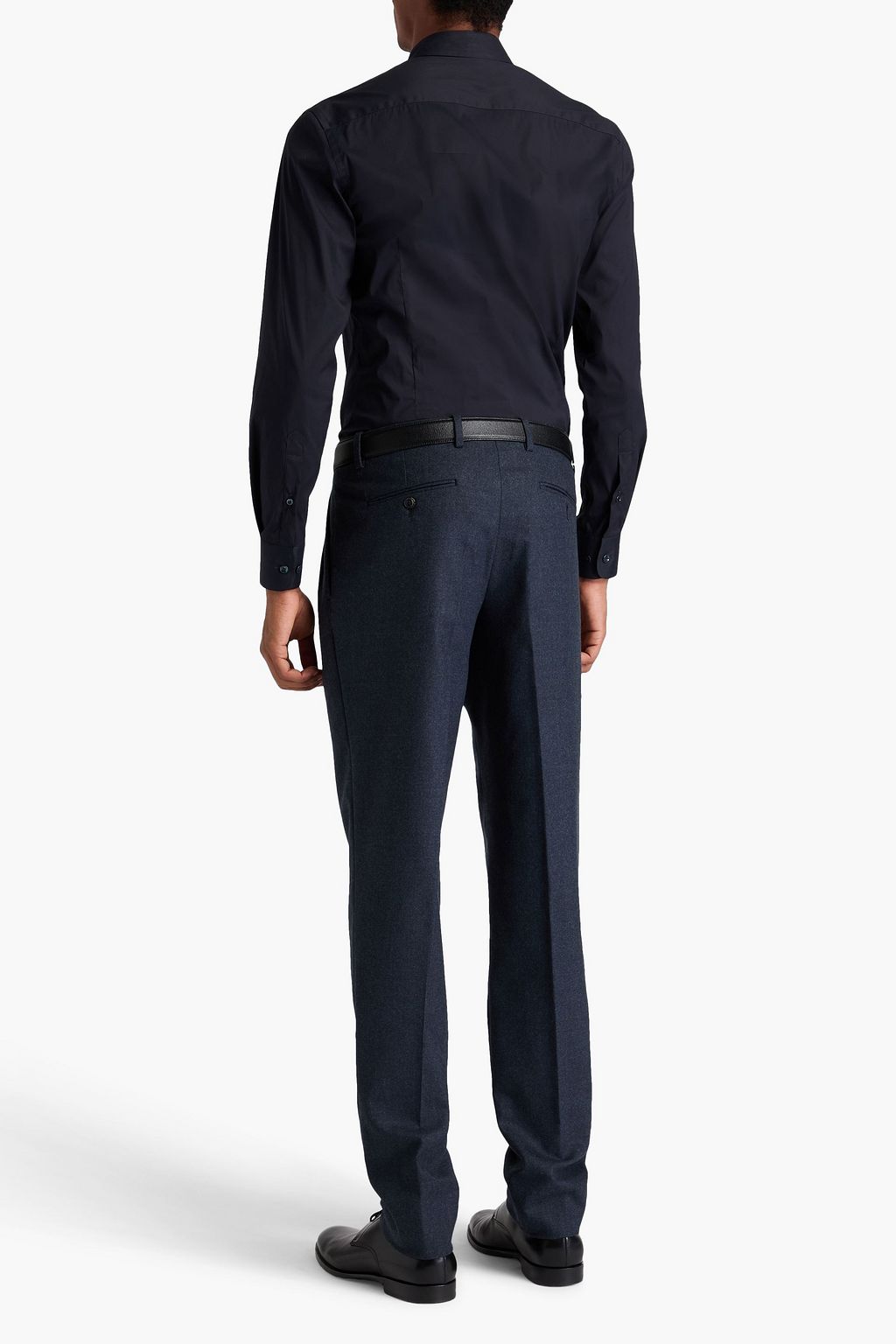 GIORGIO ARMANI Hemd aus Popeline aus einer Baumwollmischung