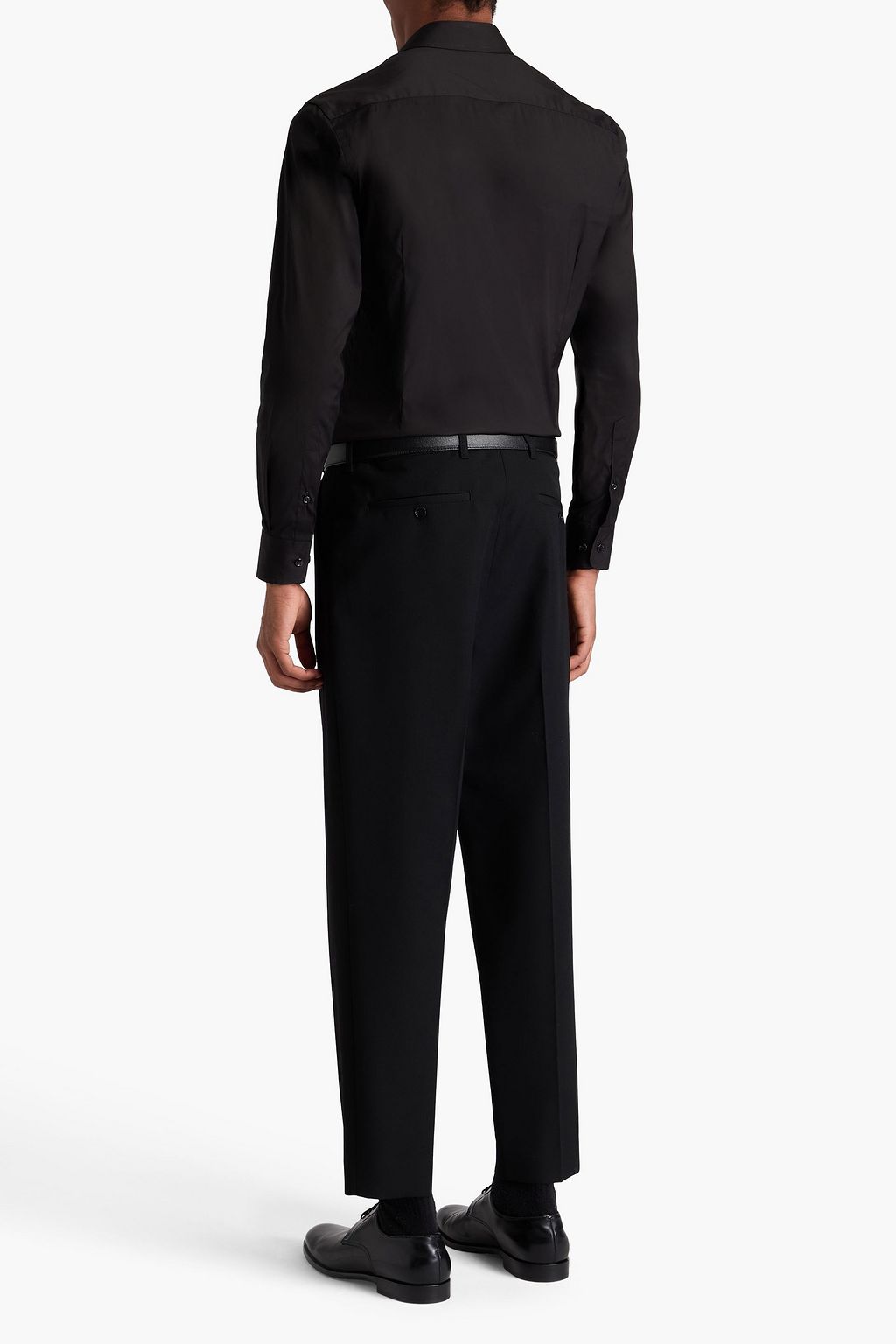 GIORGIO ARMANI Hemd aus Popeline aus einer Baumwollmischung
