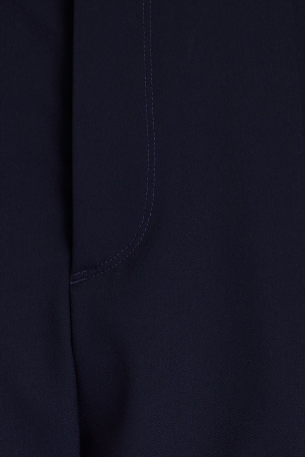 GIORGIO ARMANI Hose aus Crêpe mit Falten
