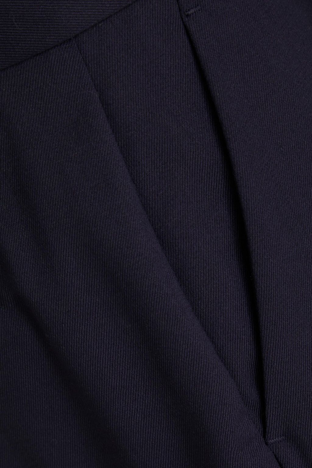 THEORY PROJECT Cropped jute and linen-blend twill tapered pants