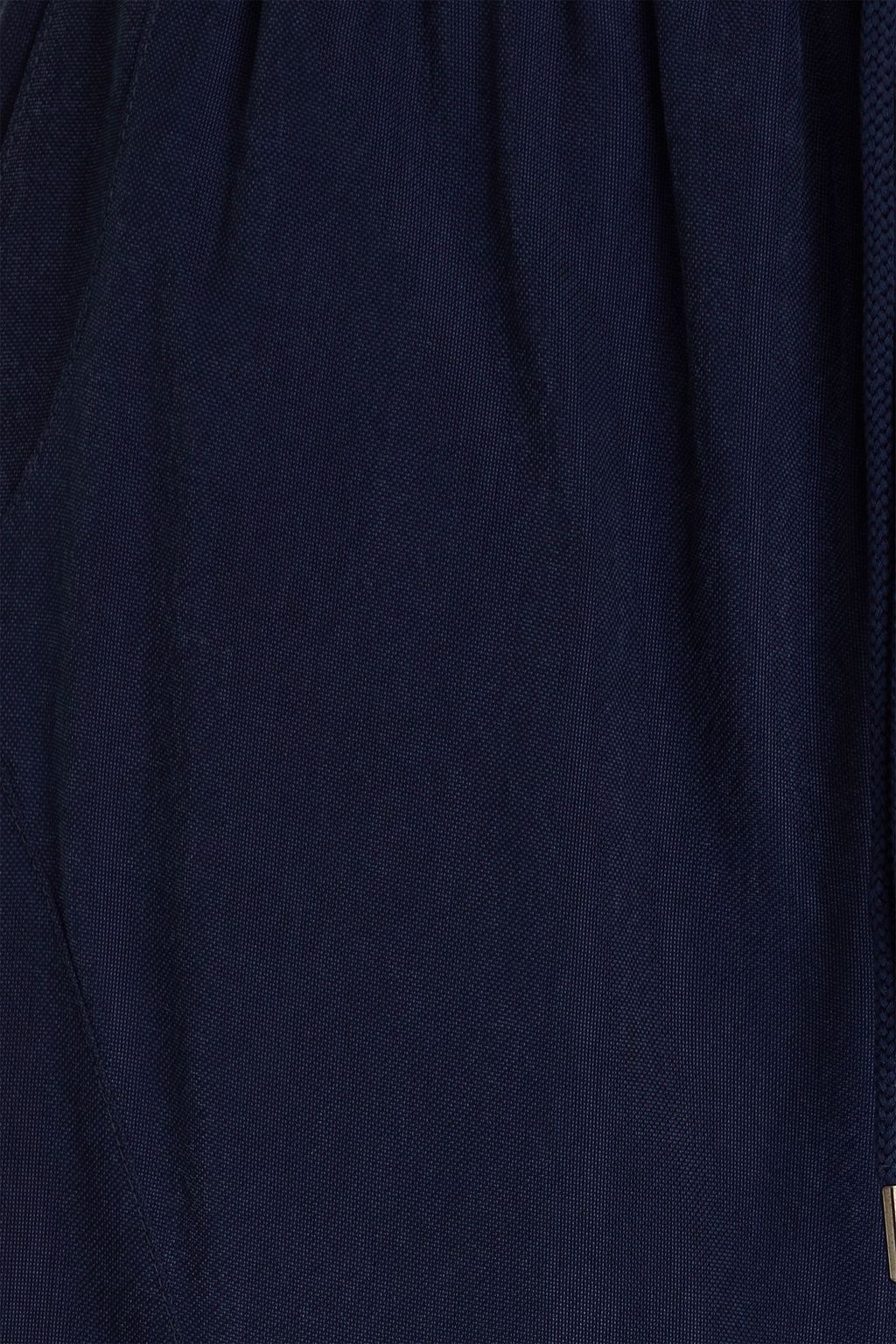 GIORGIO ARMANI Hose aus vorgewaschenem Cupro mit Tunnelzug
