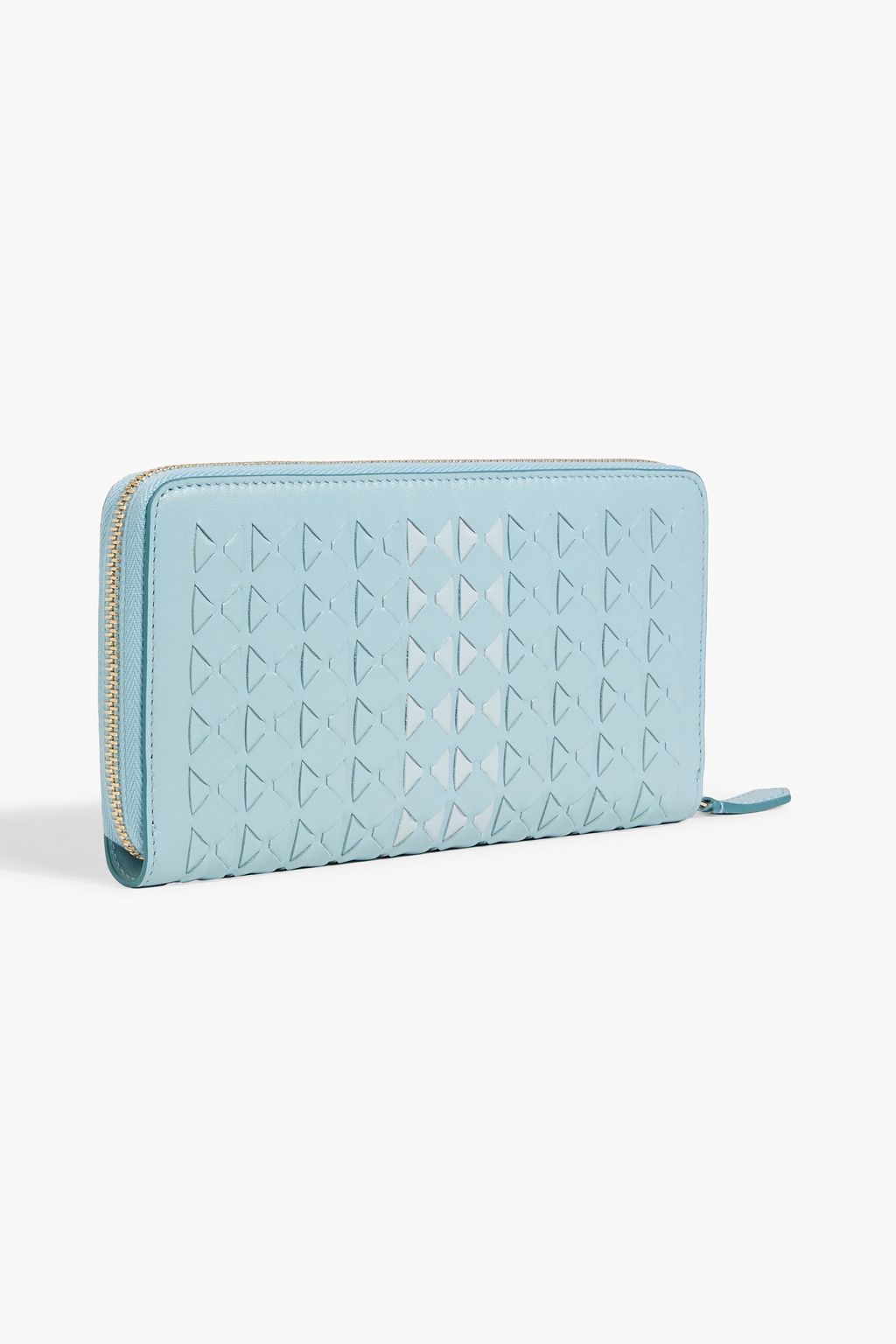 SERAPIAN Mosaico woven leather wallet