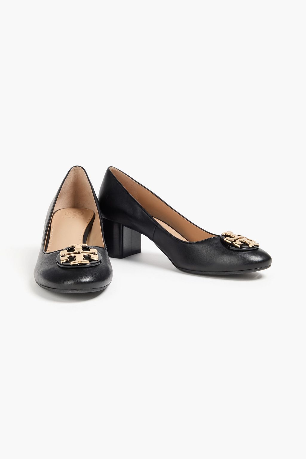 TORY BURCH Janey 50 embellished leather pumps