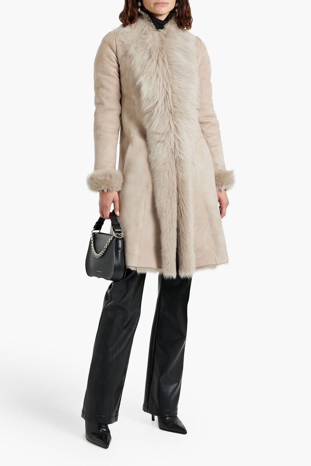 DOM GOOR Shearling coat