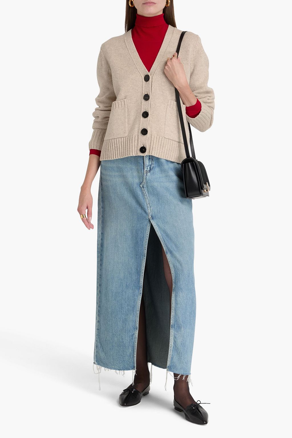 TORY BURCH كارديغان من الصوف