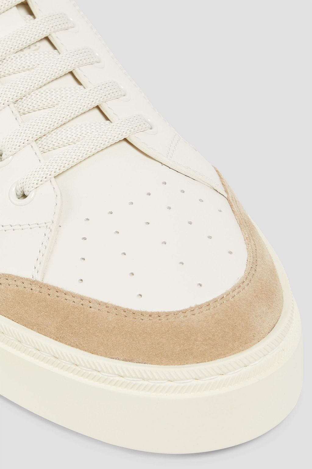 GIORGIO ARMANI Leather sneakers