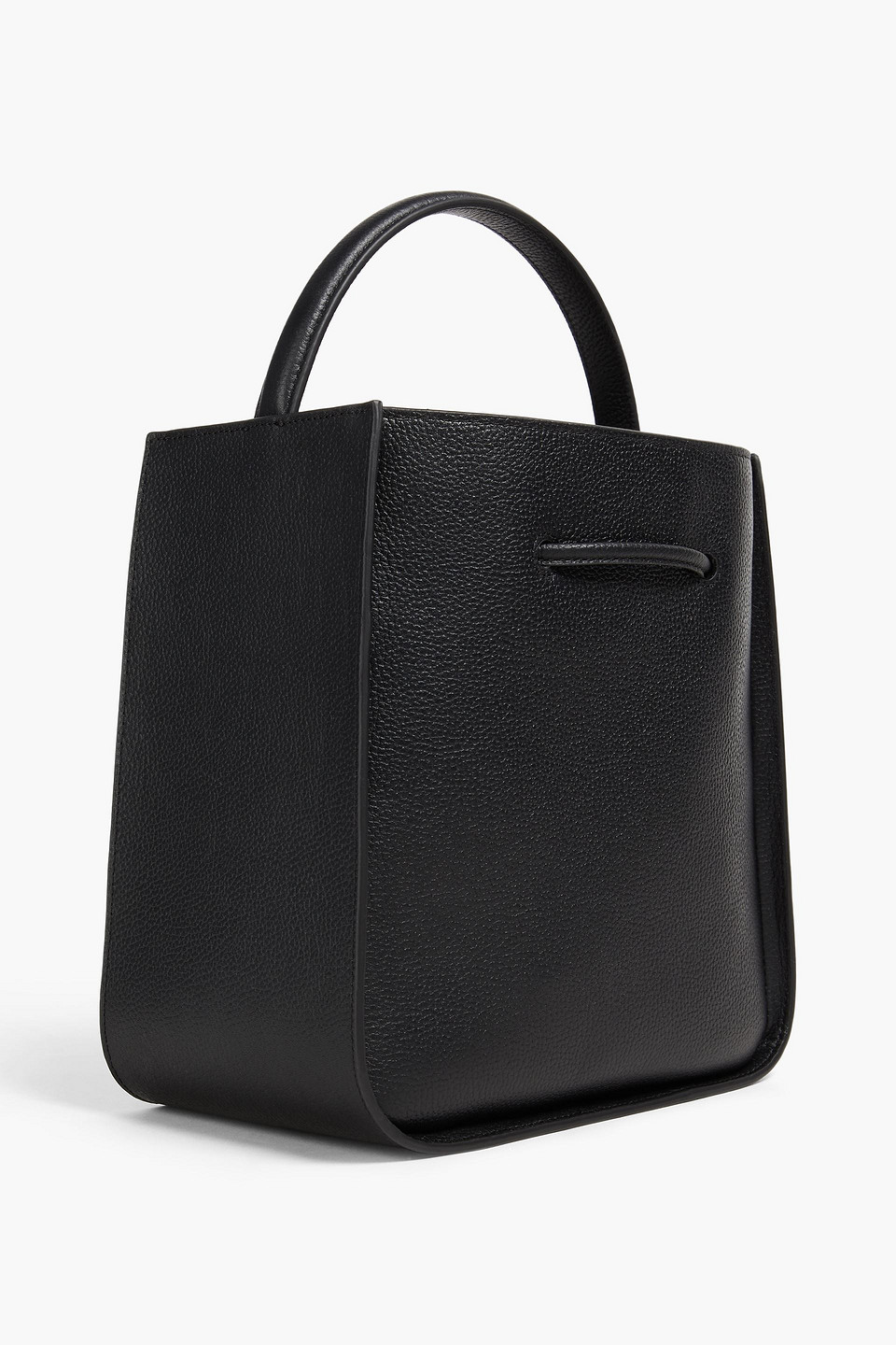 3.1 Phillip Lim Soleil Small Pebbled-leather Bucket Bag In Black