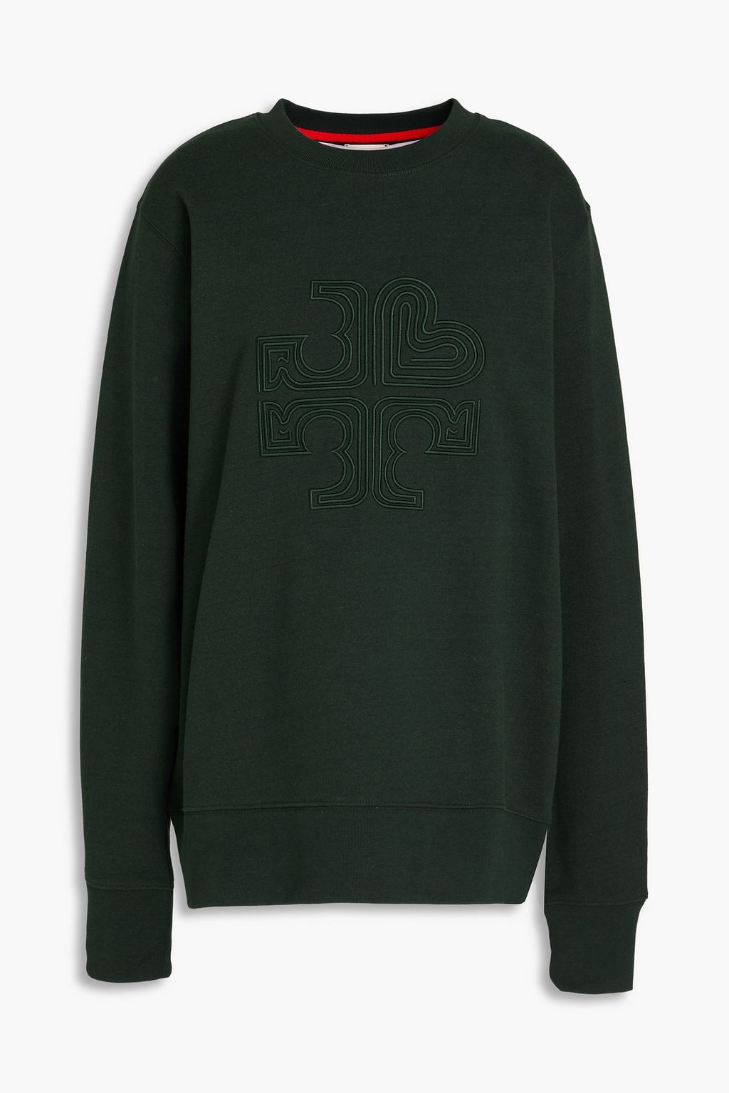 TORY SPORT French cotton terry sweatshirt THE OUTNET