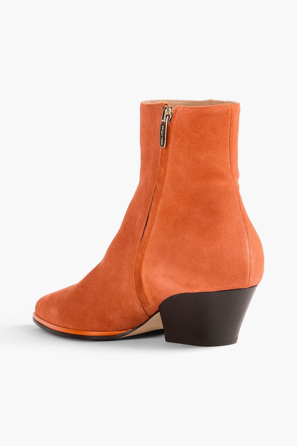 SERGIO ROSSI Suede ankle boots