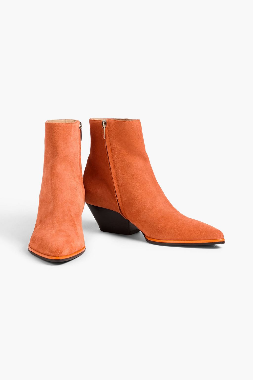 SERGIO ROSSI Suede ankle boots