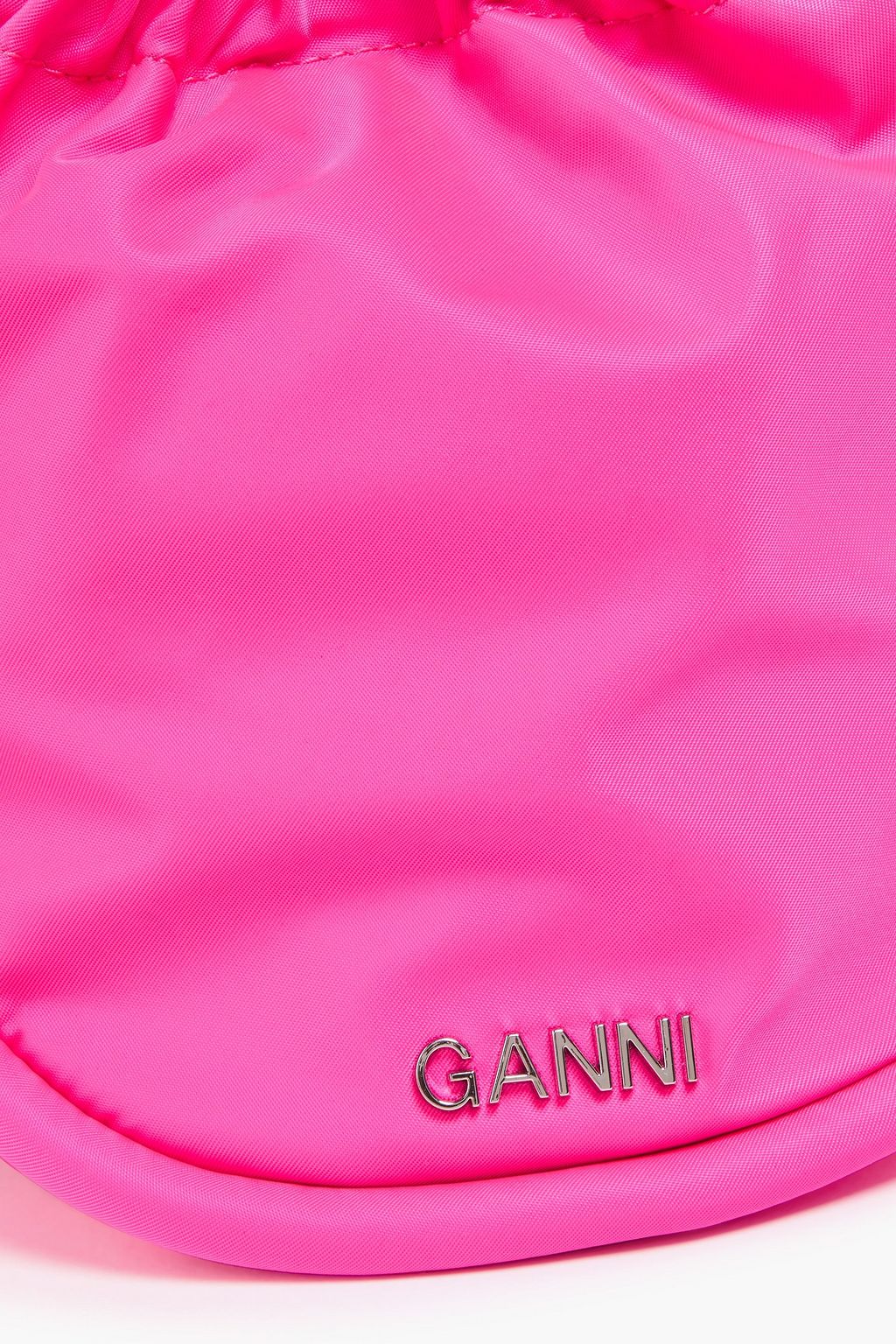 GANNI 쉘 토트 백