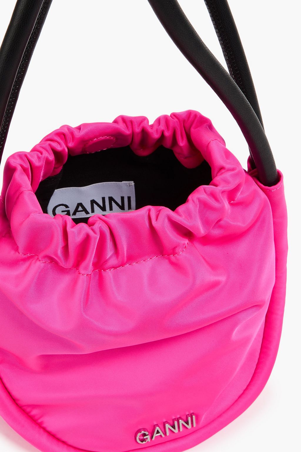 GANNI 쉘 토트 백