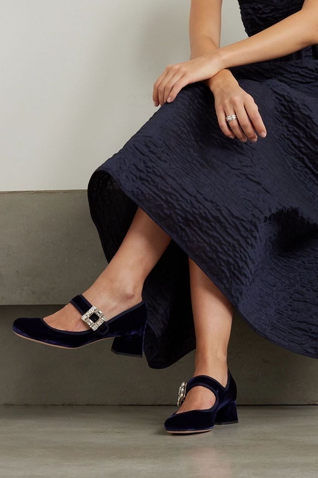 roger vivier velvet mary jane