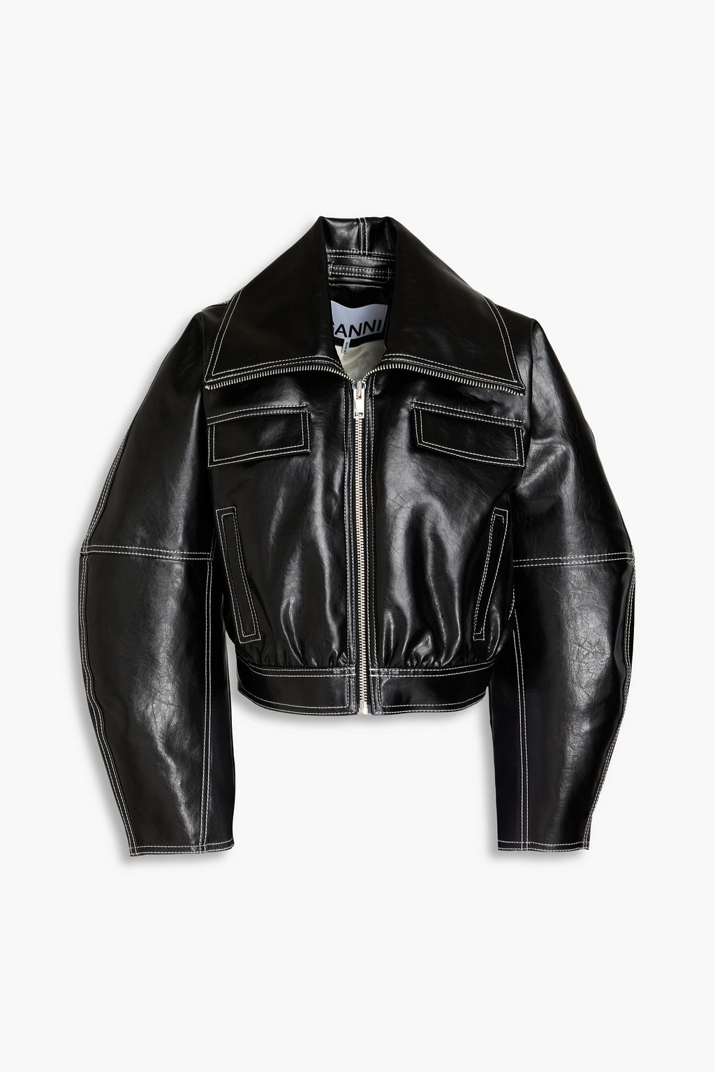 Outnet leather jacket sale