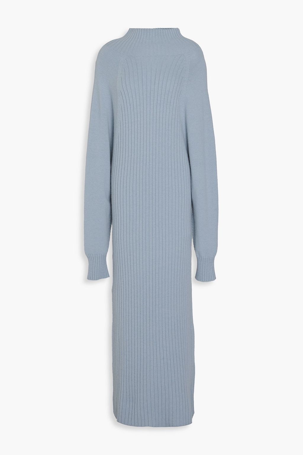 Midi dress in ribbed knit on sale