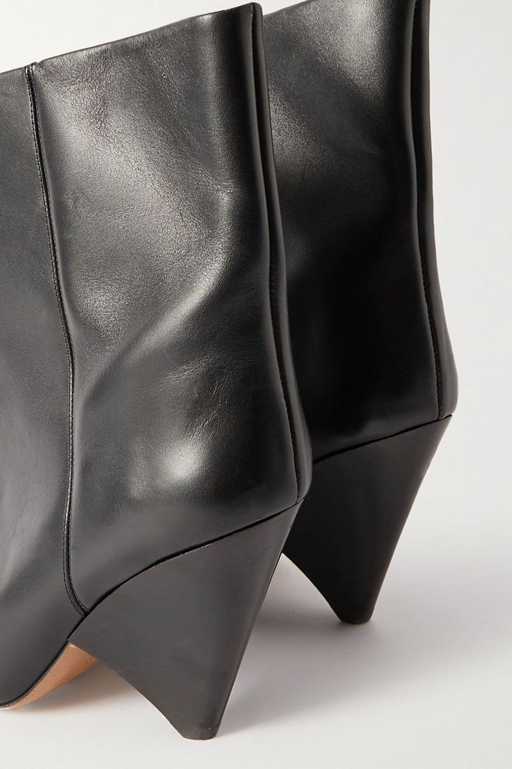 ISABEL MARANT Miyako leather ankle boots