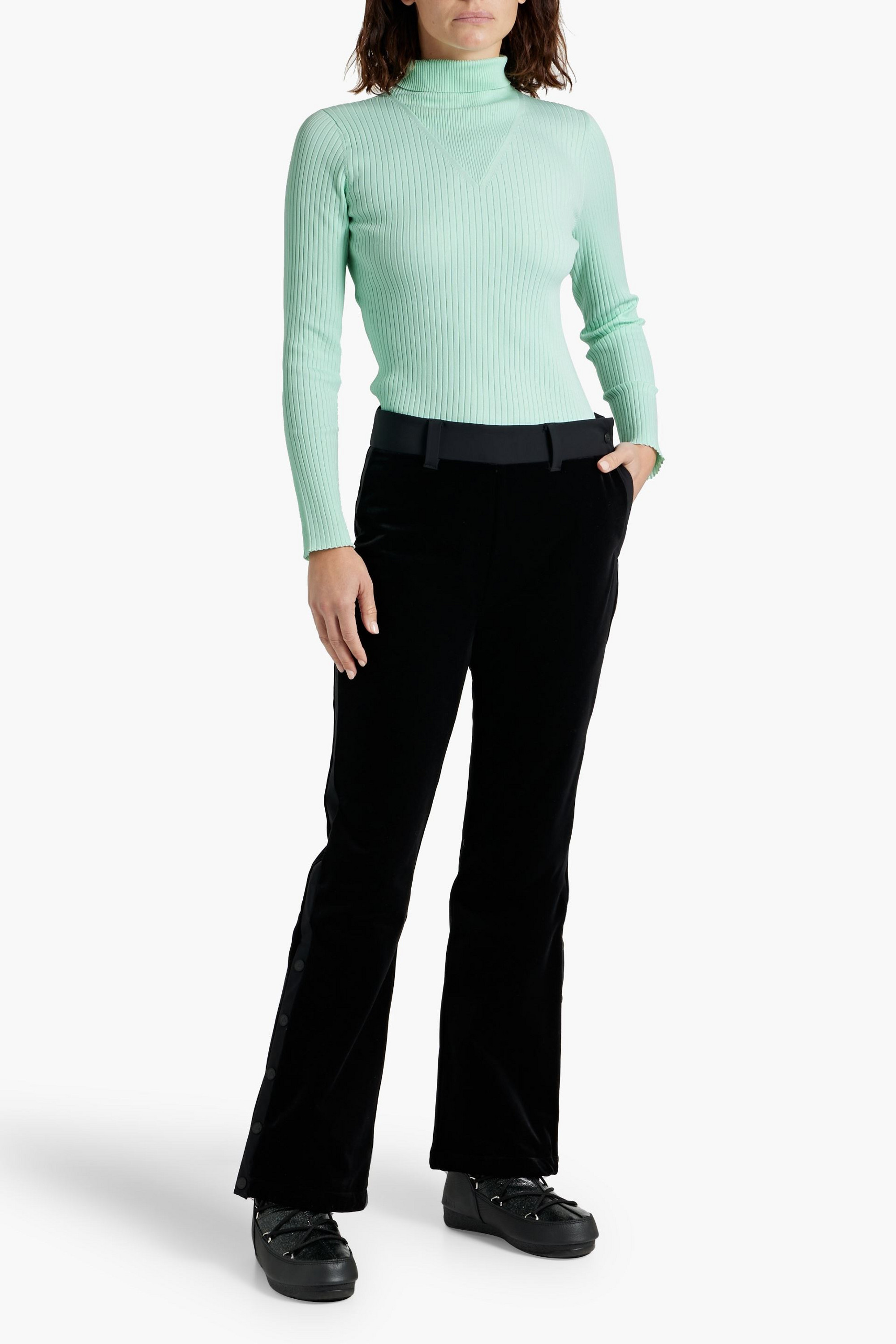 AZTECH MOUNTAIN El Paradiso ribbed-knit turtleneck sweater