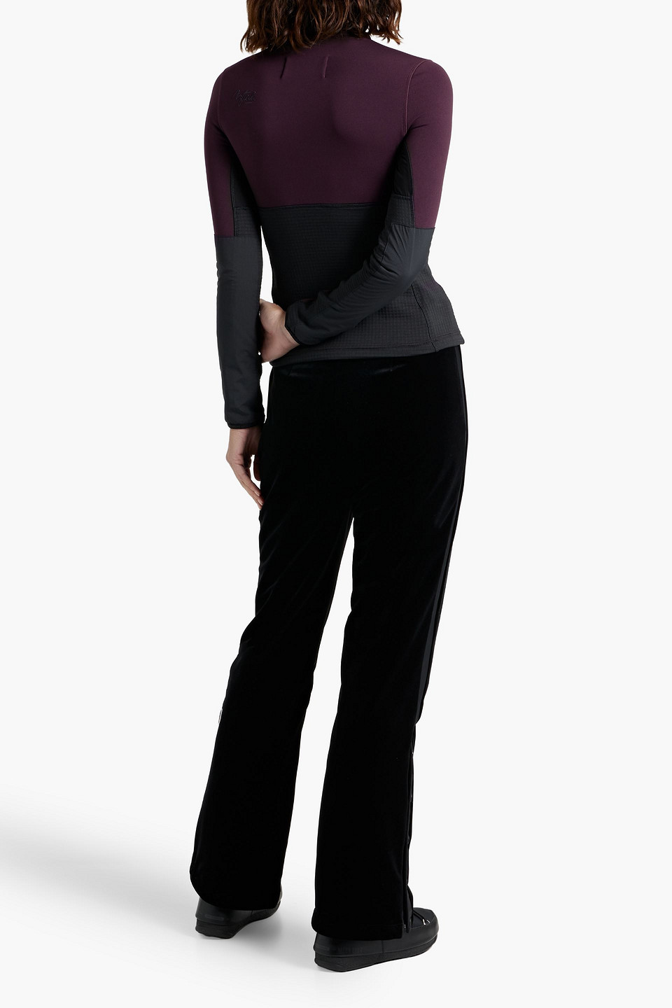 Aztech Mountain Stretch-jersey And Ripstop Base Layer In Grape
