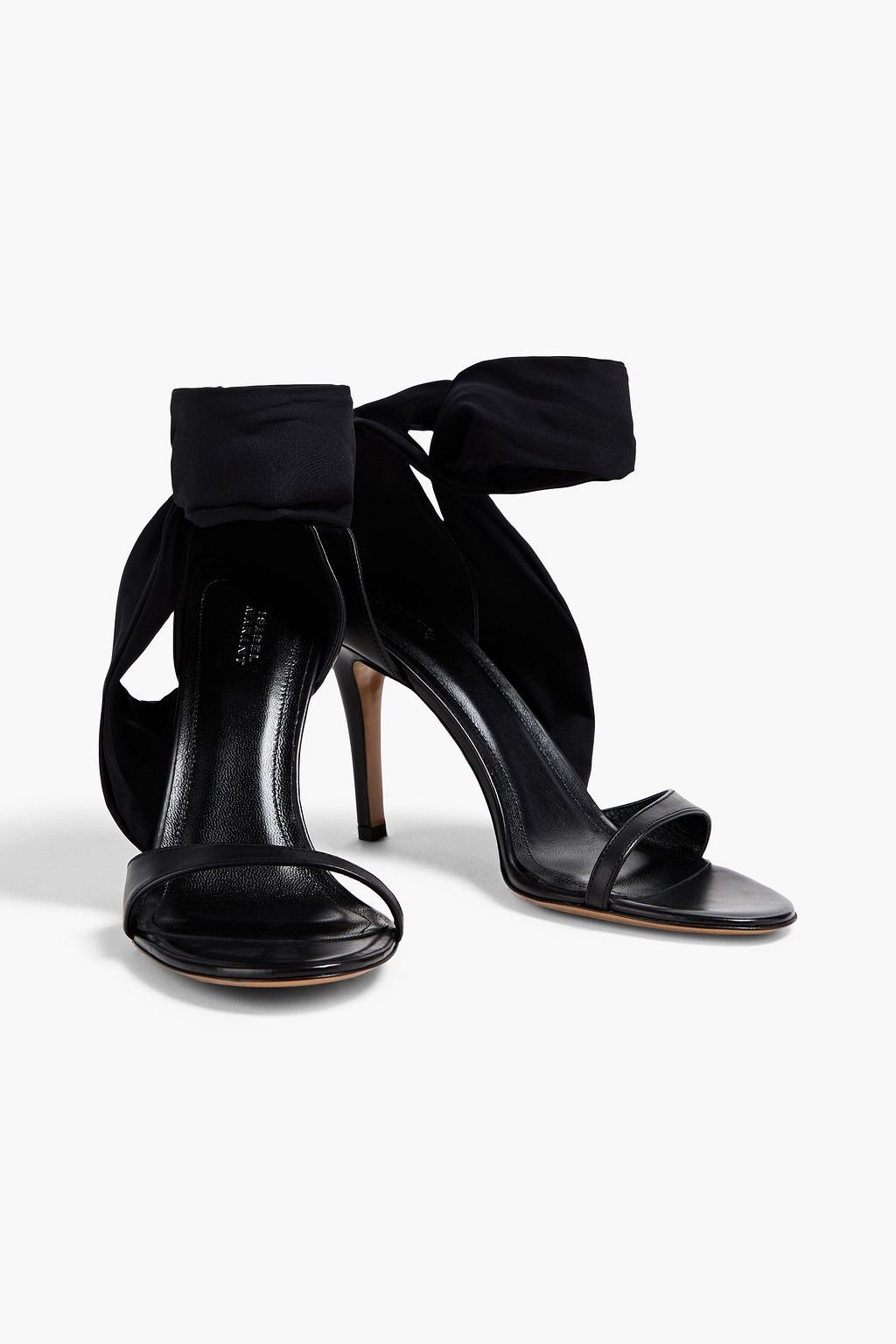 ISABEL MARANT 아스캬 스트레치 저지 가죽 샌들