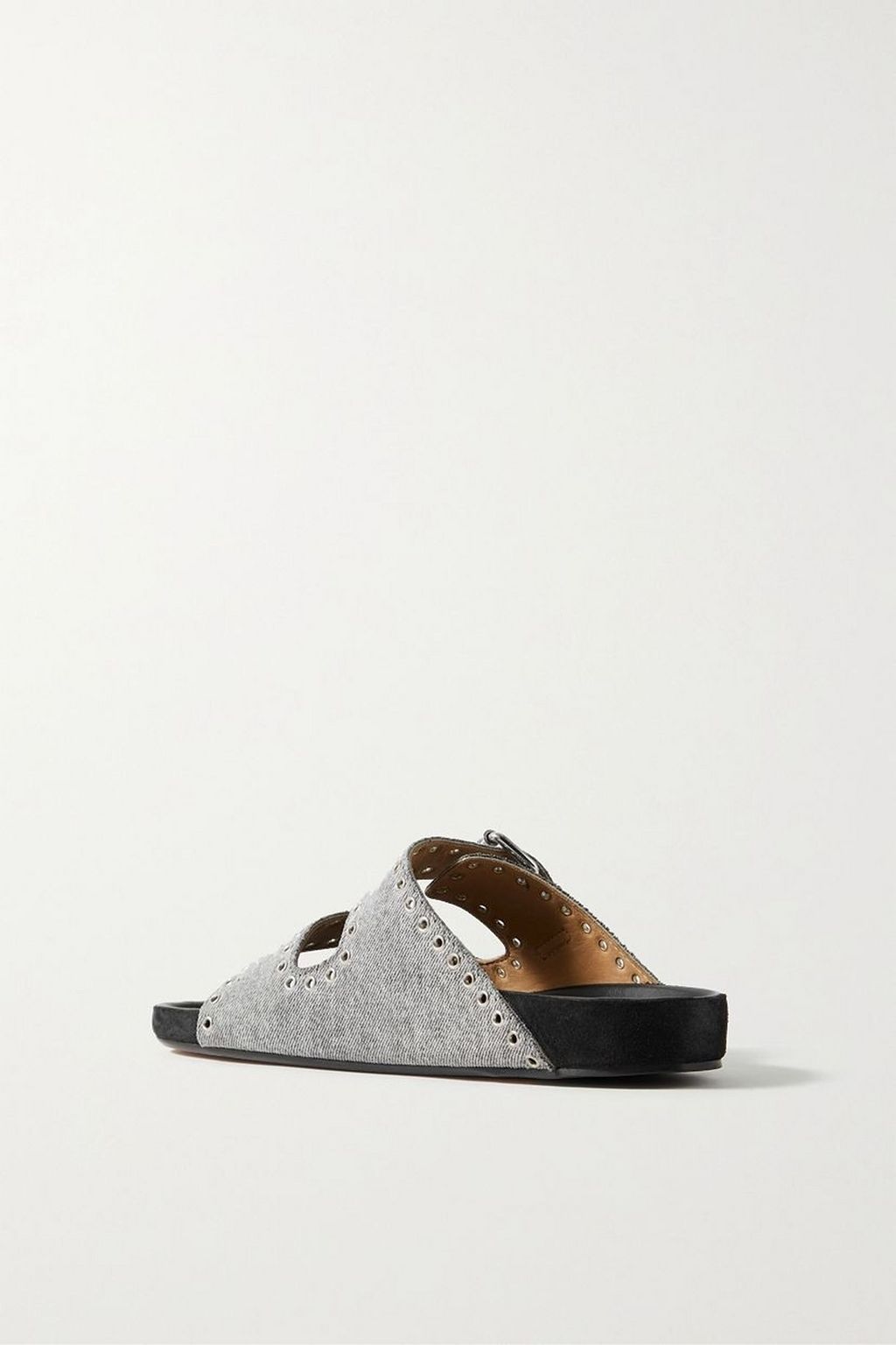 ISABEL MARANT Lennyo studded denim slides