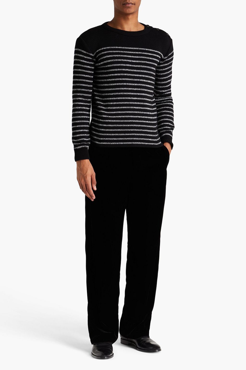 EMPORIO ARMANI Velvet pants