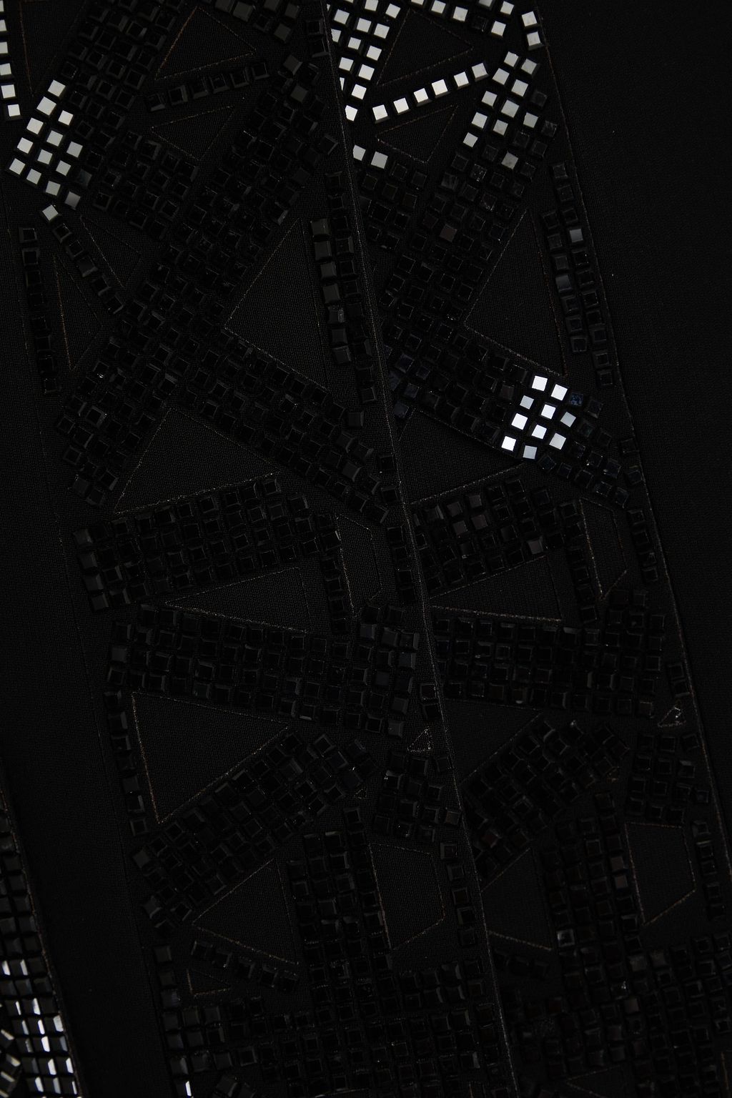 ELIE SAAB Crystal-embellished crepe jacket