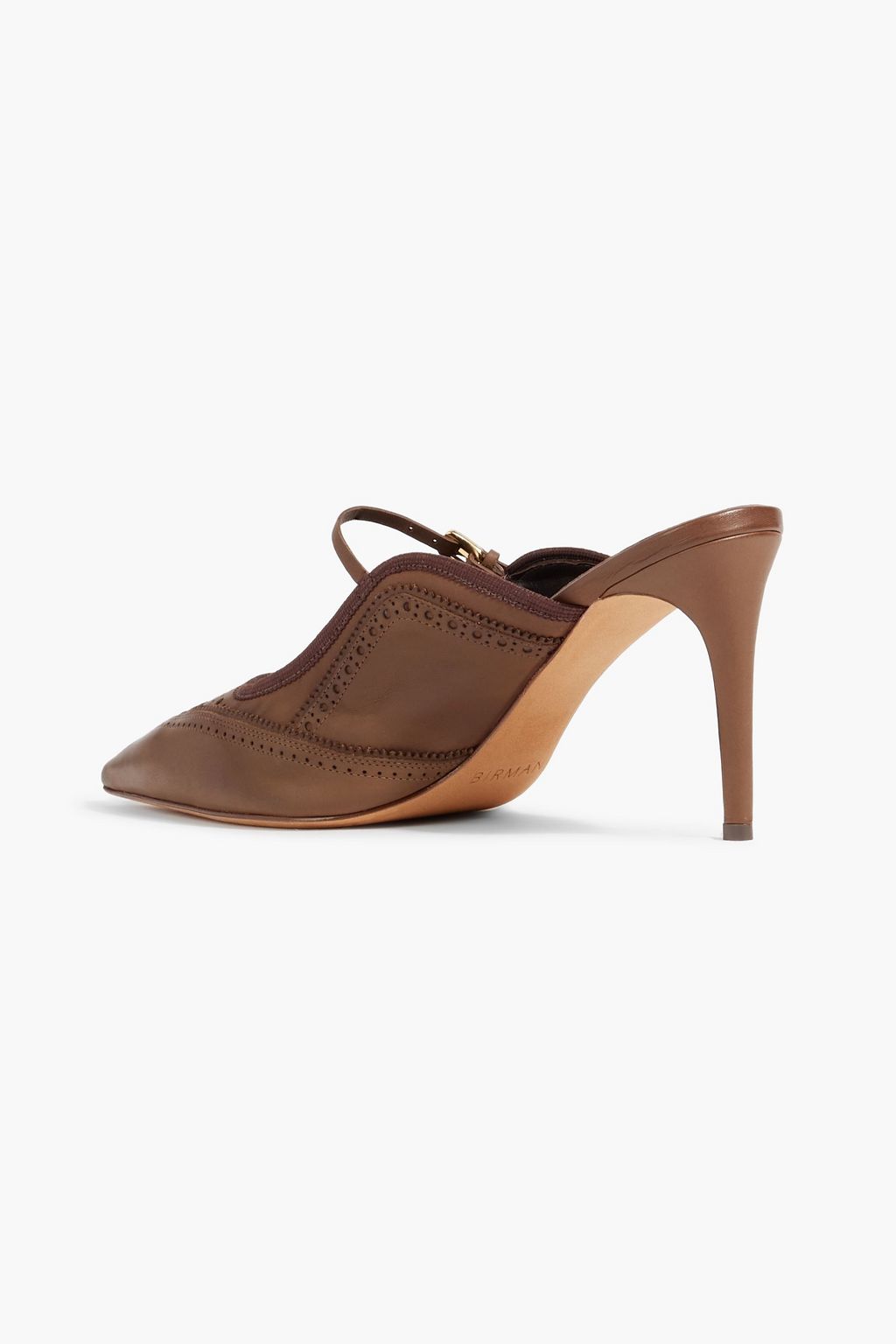 ALEXANDRE BIRMAN Millie 86 perforated leather mules